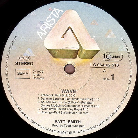 Patti Smith Group - Wave