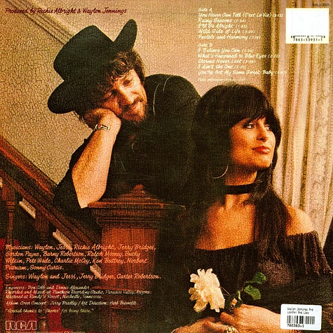Waylon Jennings And Jessi Colter - Leather And Lace