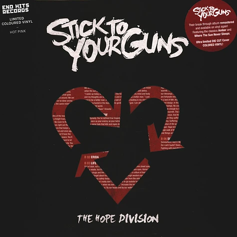 Stick To Your Guns - The Hope Division Hot Pink Vinyl Edition