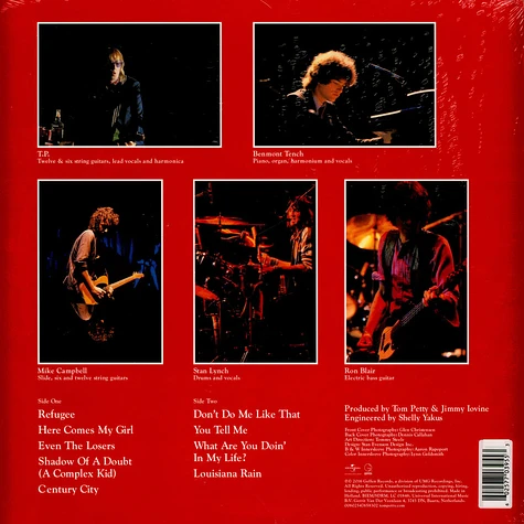 Tom Petty & The Heartbreakers - Damn The Torpedoes Limited D2c Translucent Red Edition