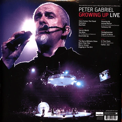 Peter Gabriel - Growing Up Live