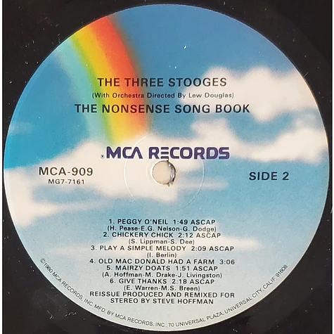 The Three Stooges - The Nonsense Songbook