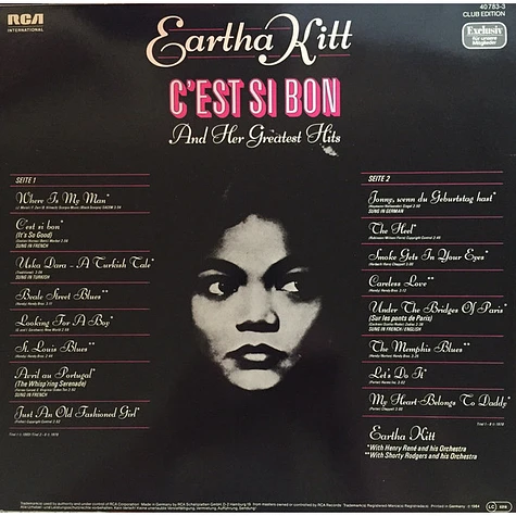 Eartha Kitt - C'est Si Bon And Her Greatest Hits