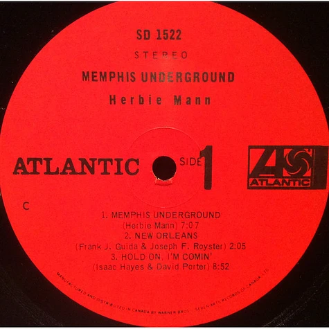 Herbie Mann - Memphis Underground