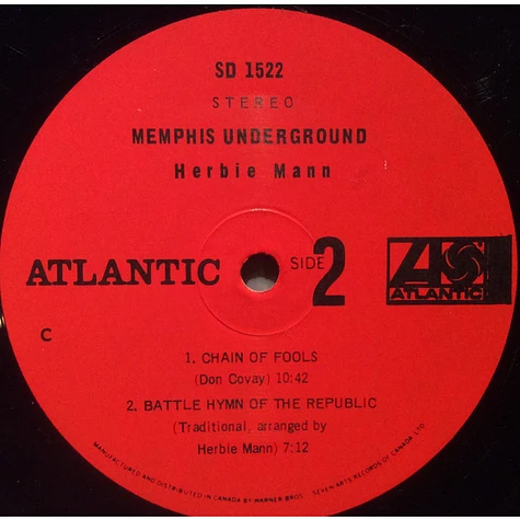 Herbie Mann - Memphis Underground