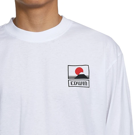 Edwin - Sunset On Mt Fuji T-Shirt LS