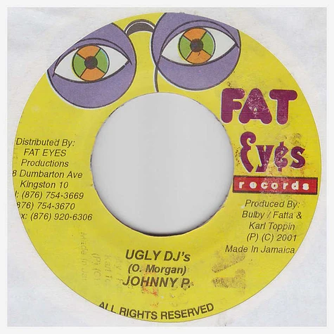 Johnny P - Ugly DJ's