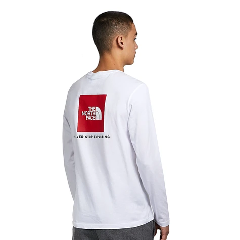 The North Face - L/S Red Box Tee