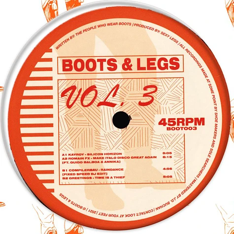 V.A. - Boots & Legs Volume 3 EP