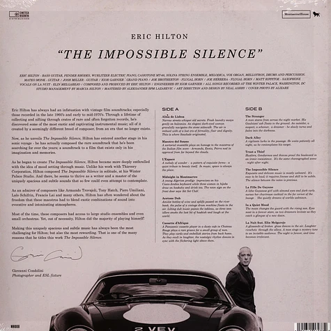 Eric Hilton Of Thievery Corporation - The Impossible Silence