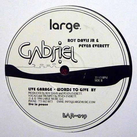 Roy Davis Jr. & Peven Everett - Gabriel