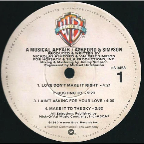 Ashford & Simpson - A Musical Affair