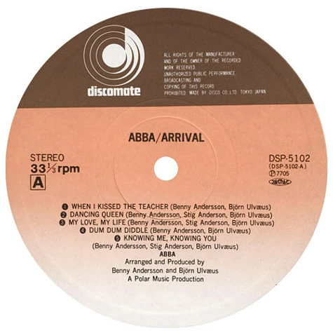 ABBA - Arrival = アライバル