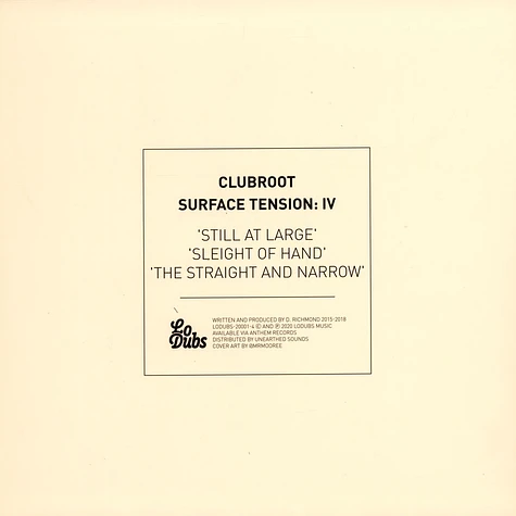 Clubroot - Surface Tension: IV Gilded Afterglow Color Vinyl Edition