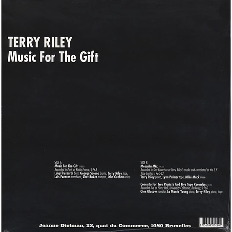 Terry Riley - Music For The Gift