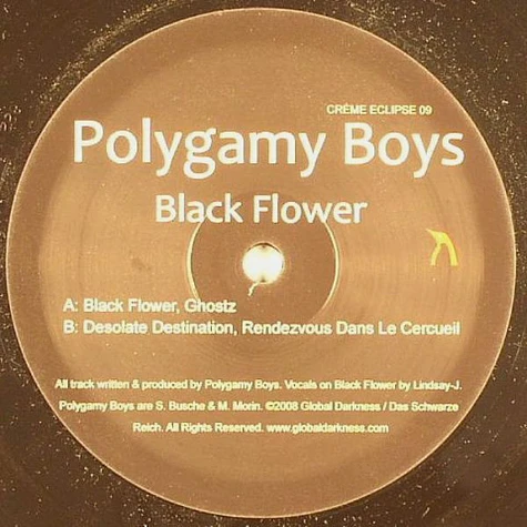 Polygamy Boys - Black Flower