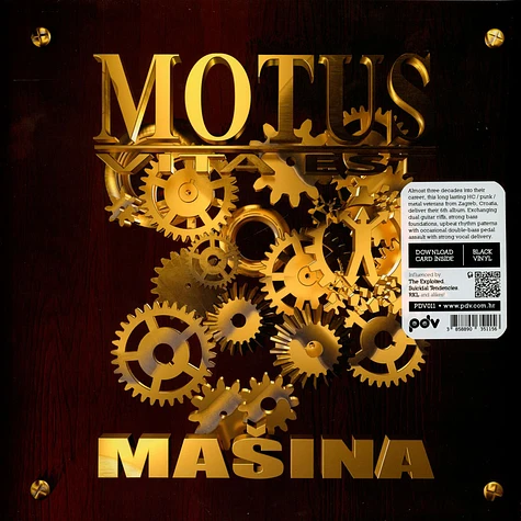 Motus Vita Est - Masina Black Vinyl Edition