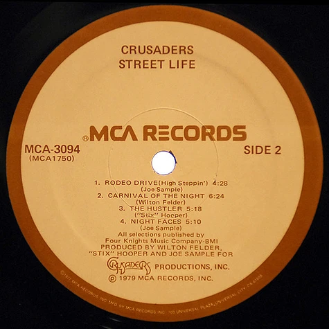 The Crusaders - Street Life