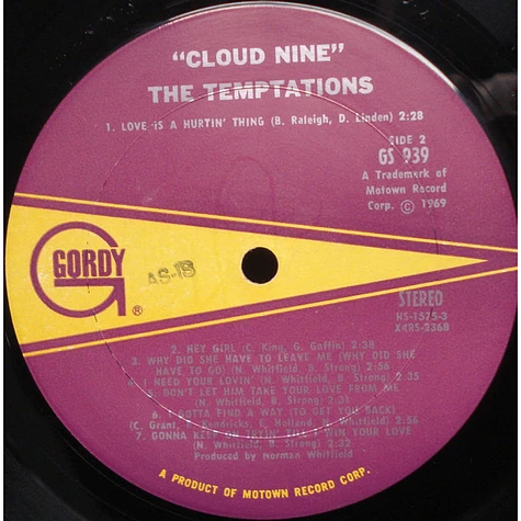 The Temptations - Cloud Nine