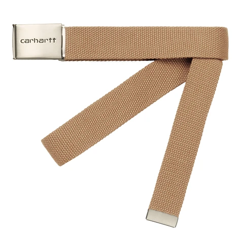 Carhartt WIP - Clip Belt Chrome