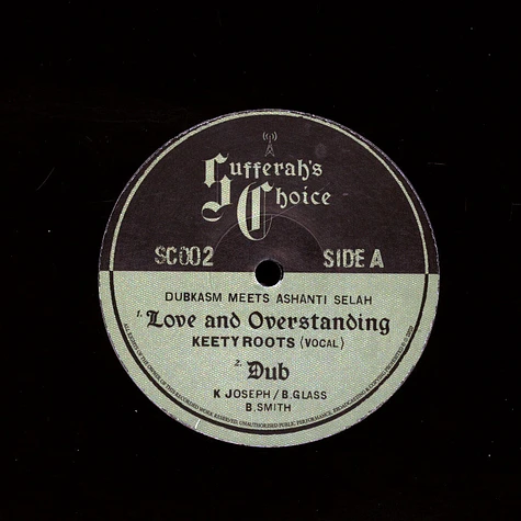 Dubkasm, Ashanti Selah & Keety Roots - Love And Overstanding