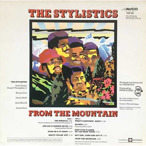 The Stylistics - From The Mountain
