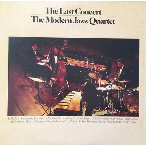 The Modern Jazz Quartet - The Last Concert