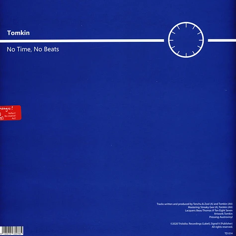 Tenchu & Zool / Tomkin - Dreamcatcher / No Time, No Beats