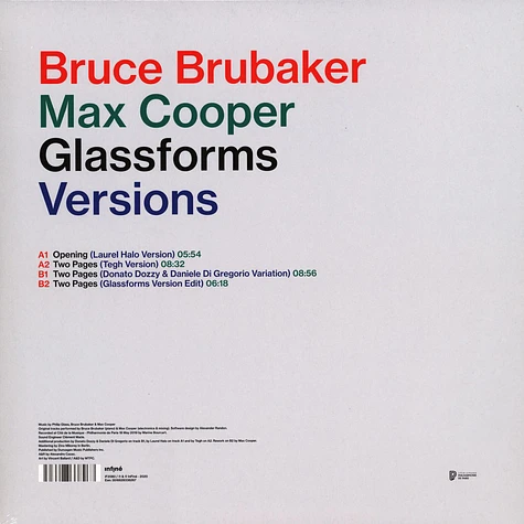 Bruce Brubaker & Max Cooper - Glassforms Versions
