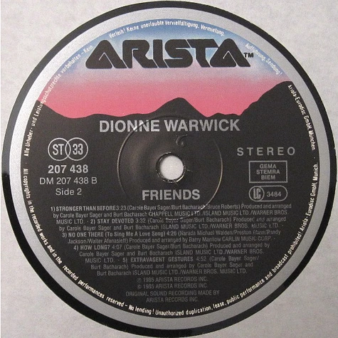Dionne Warwick - Friends