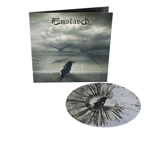 Enslaved - Utgard Clear Black&White Splatter Vinyl Edition
