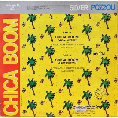 Silvio Pozzoli - Chica Boom