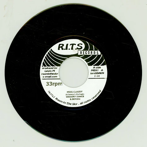 Gregory Isaacs / Anthony Que & Skycru - Miss Claudy, Dub / Nah Remember, Dub