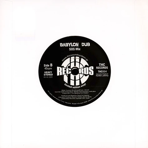 Haji Mike - Babylon Time / Dub - Sos Mix