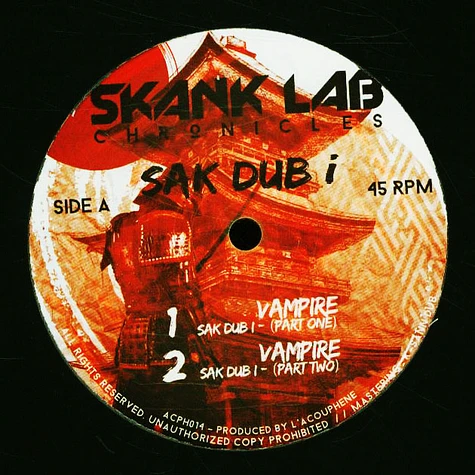 Sak Dub I - Vampire, Part 2 / Forward Dub, Part 2