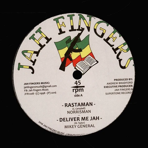 Norrisman, Mikey General / Buccaneer - Rastaman, Deliver Me Jah / Dem A Hypocrite, Psalm Of David Version