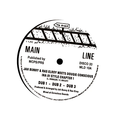 Jah Bunny & Ras Elroy Meets Dougie Conscious - Ina 81 Style - Chapter 1 (3 Mixes) / Chapter 2 (3 Mixes)