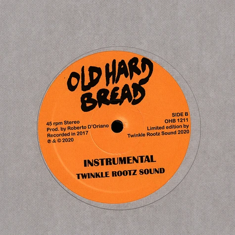 Brinsley Forde / Twinkle Rootzsound - Wake Up And Live / Instrumental