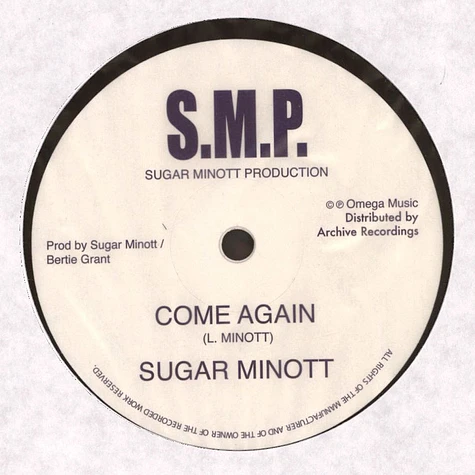 Sugar Minott / Bertie At The Controls - Come Again / Dubbing A Storm At Omega Studio