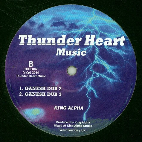 King Alpha - Ganesh Mantra, Dub / Dub 2, 3