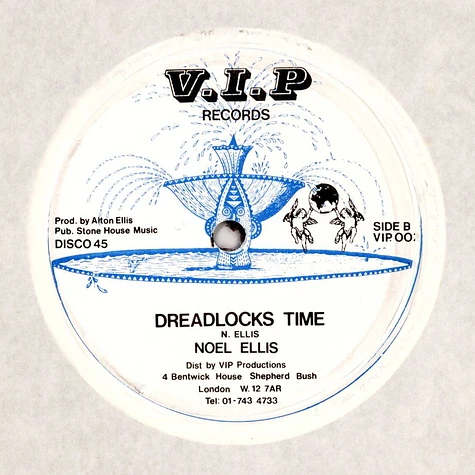 Noel Ellis - Dancing Partner / Dreadlocks Time