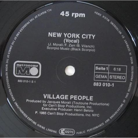 Village People - New York City