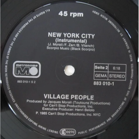 Village People - New York City