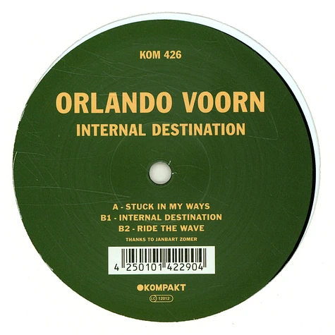 Orlando Voorn - Internal Destination