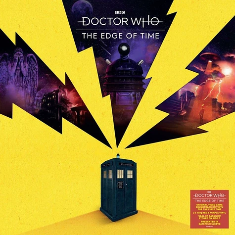 Doctor Who - The Edge Of Time Soundtrack Red & Purple Vinyl Edition