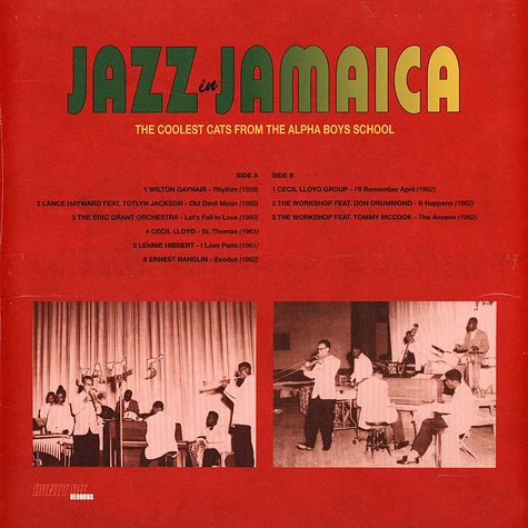 V.A. - Jazz In Jamaica - The Coolest Cats From The Alpha Boys School