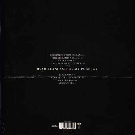 Byard Lancaster - My Pure Joy Black Vinyl Edition