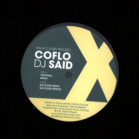 CoFlo & DJ Said - Adler Court Project