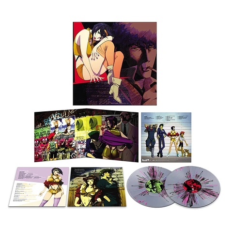 Seatbelts - OST Cowboy Bebop Clear w/ Black Splatter Vinyl Edition