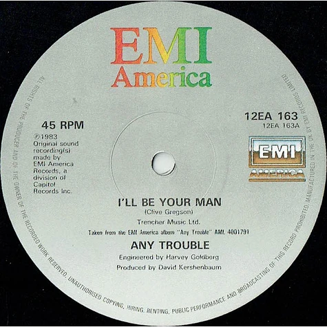 Any Trouble - I'll Be Your Man
